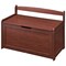 Kids Toy Storage Organizer and Bench Wooden Chest with Safety Hinge
